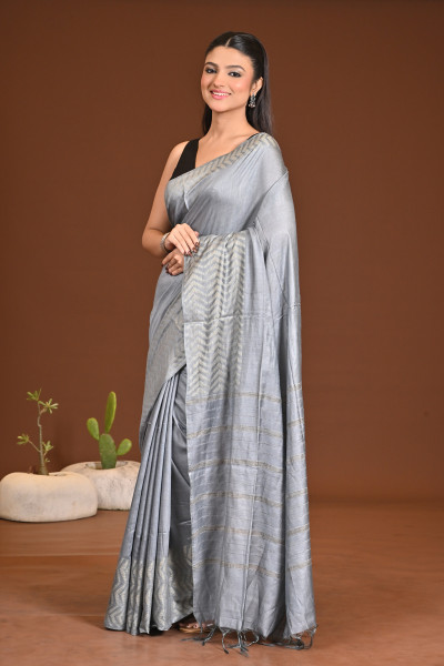 COTTON FISHBONE SAREE