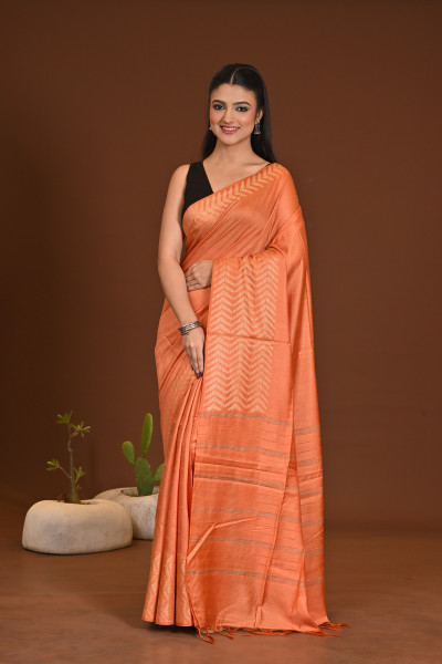 COTTON FISHBONE SAREE
