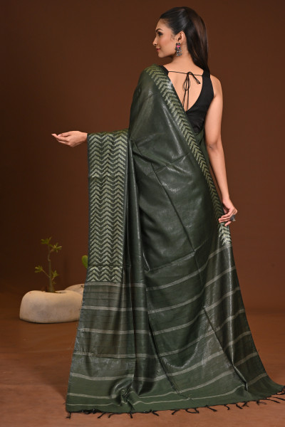 COTTON FISHBONE SAREE