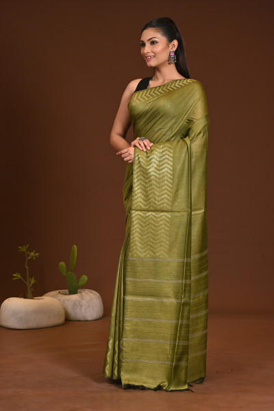 COTTON FISHBONE SAREE