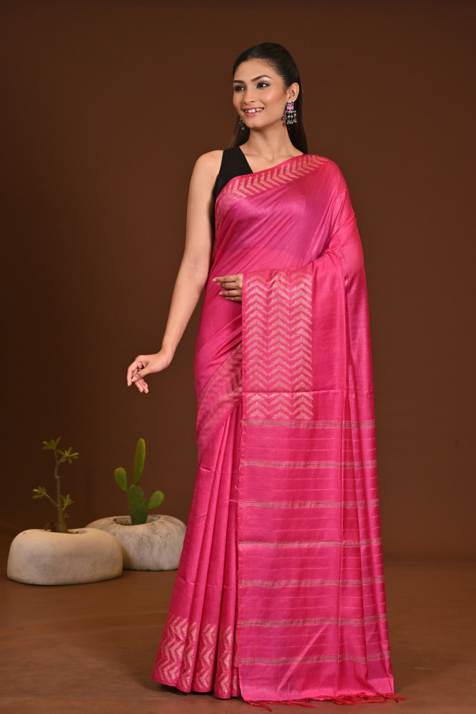COTTON FISHBONE SAREE