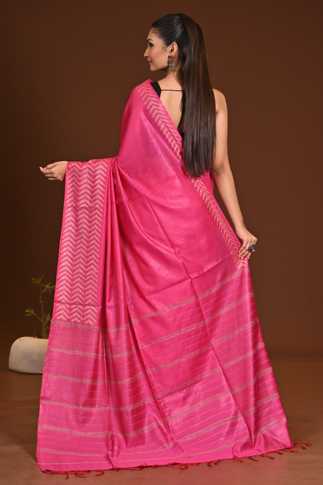 COTTON FISHBONE SAREE