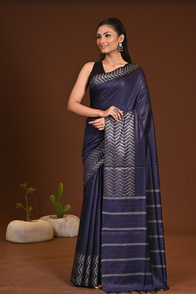 COTTON FISHBONE SAREE