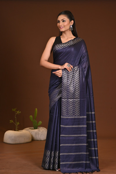 COTTON FISHBONE SAREE