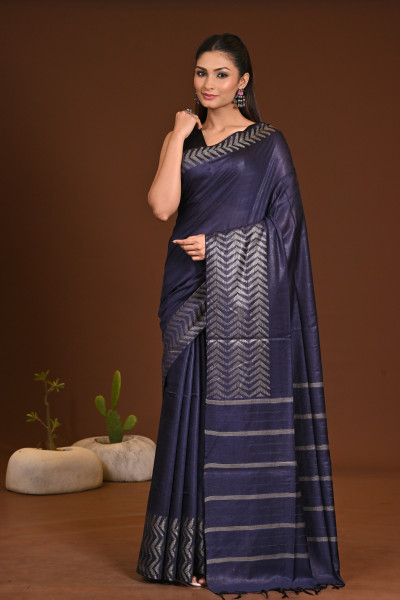 COTTON FISHBONE SAREE