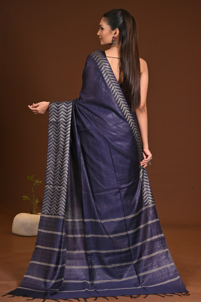 COTTON FISHBONE SAREE