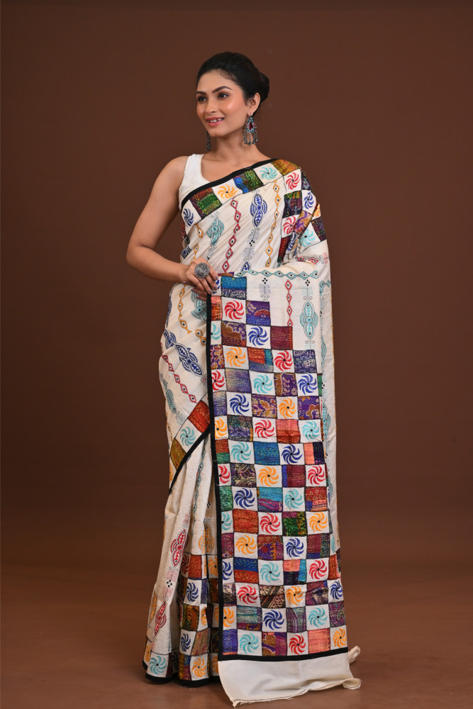 Tussar Silk Baul Saree