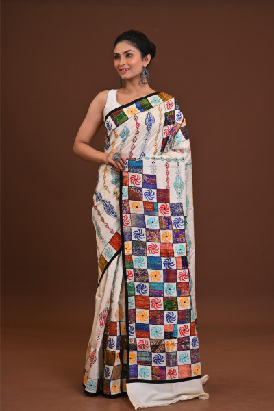 Tussar Silk Baul Saree