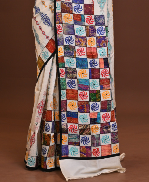 Tussar Silk Baul Saree