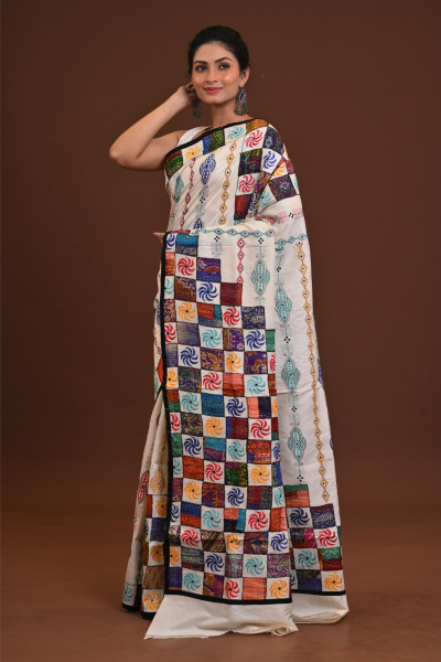 Tussar Silk Baul Saree