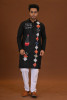 Spcl Slub Applique Kurta