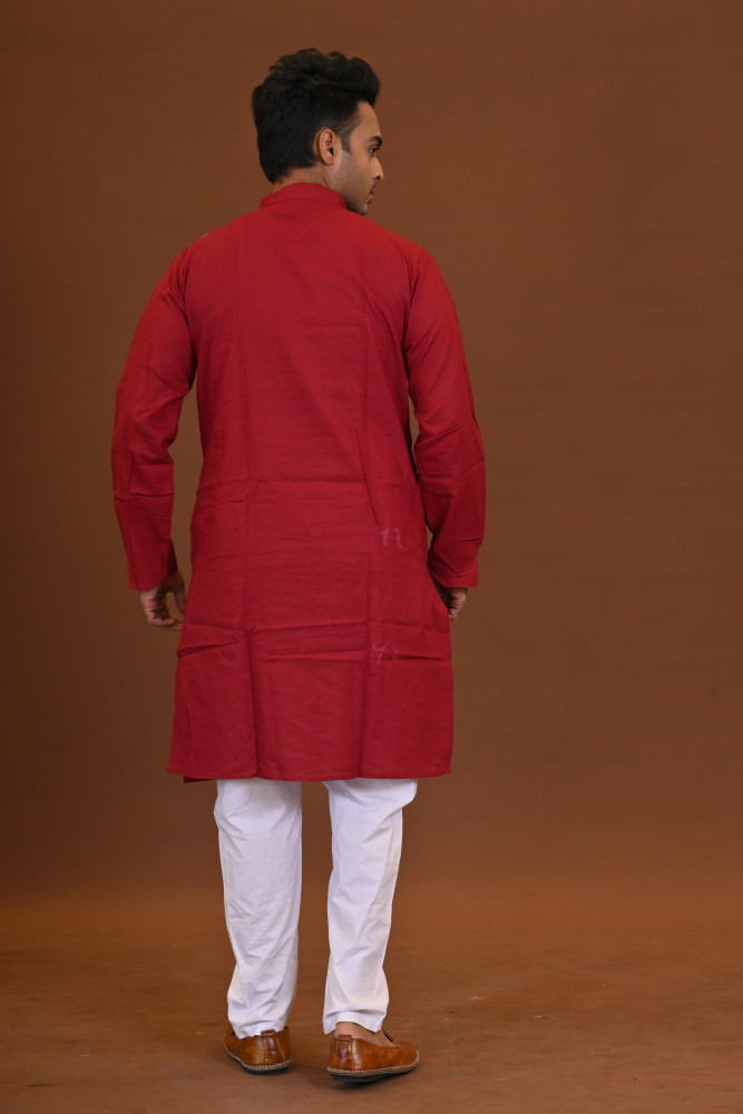Ganesh Applique Kurta