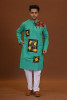 Ganesh Applique Kurta