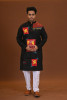 Ganesh Applique Kurta