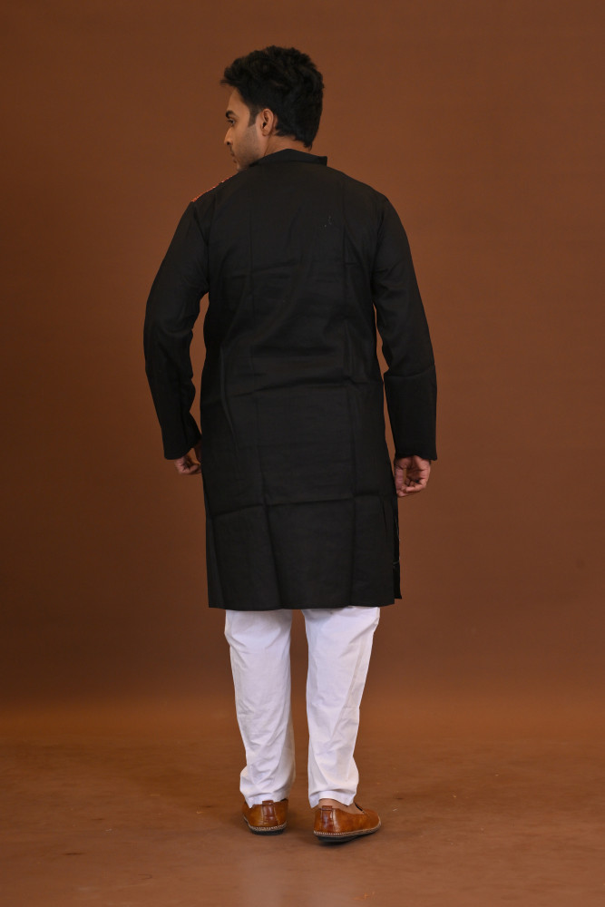 Ganesh Applique Kurta