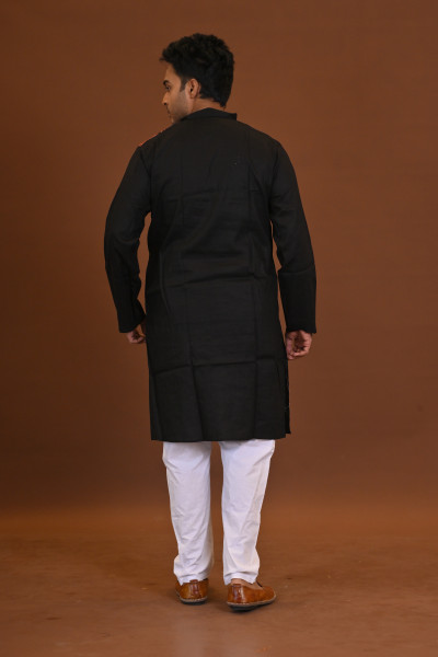 Ganesh Applique Kurta