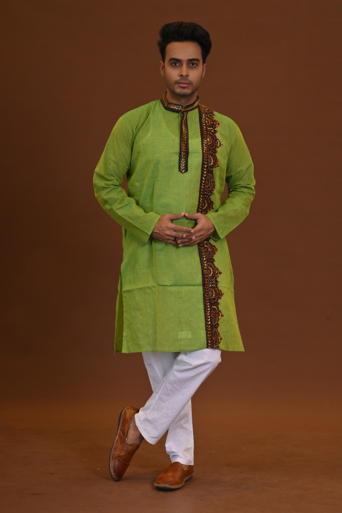 Kantha Applique Kurta