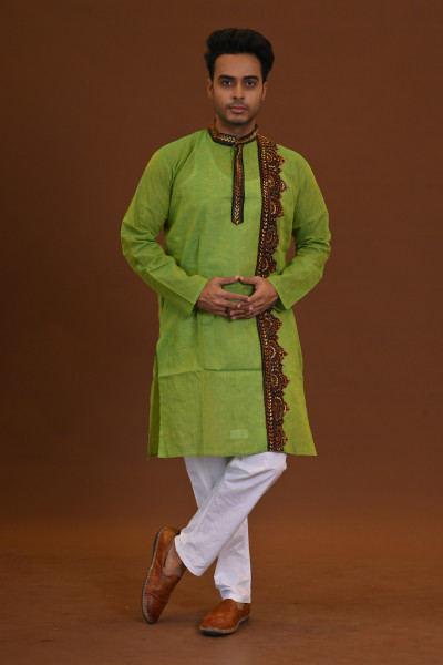 Kantha Applique Kurta