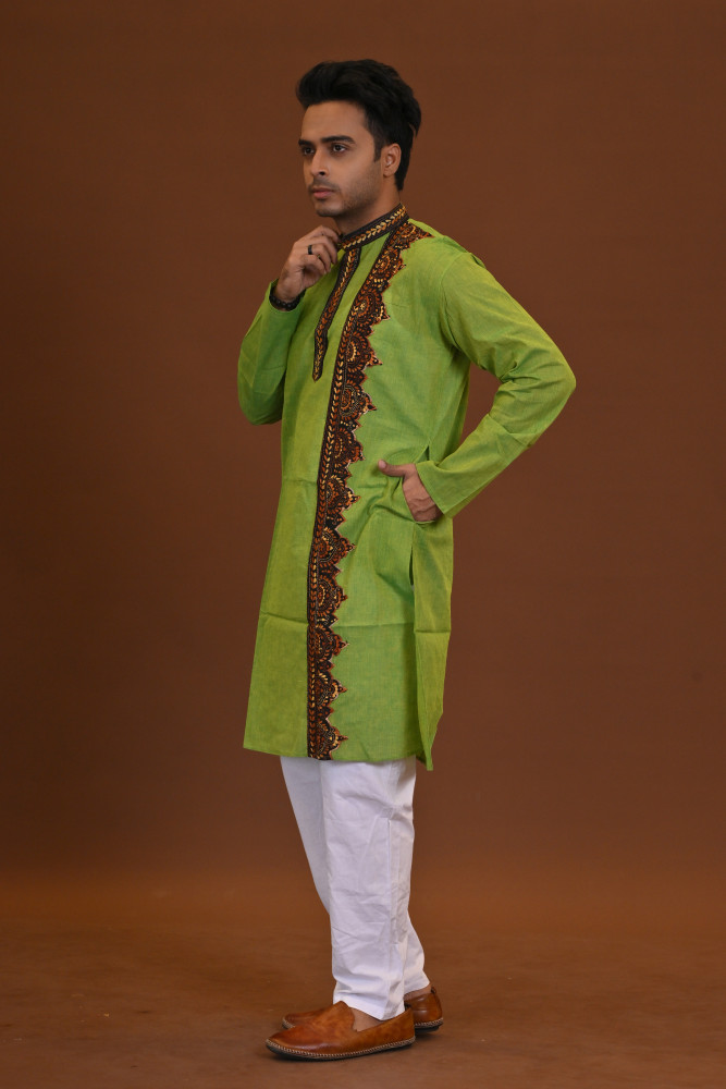 Kantha Applique Kurta