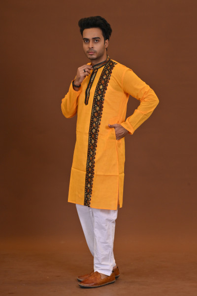 Kantha Applique Kurta