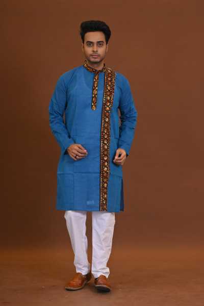 Kantha Applique Kurta