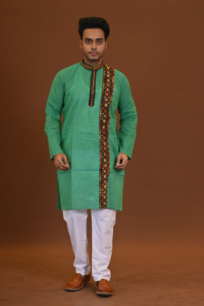 Kantha Applique Kurta