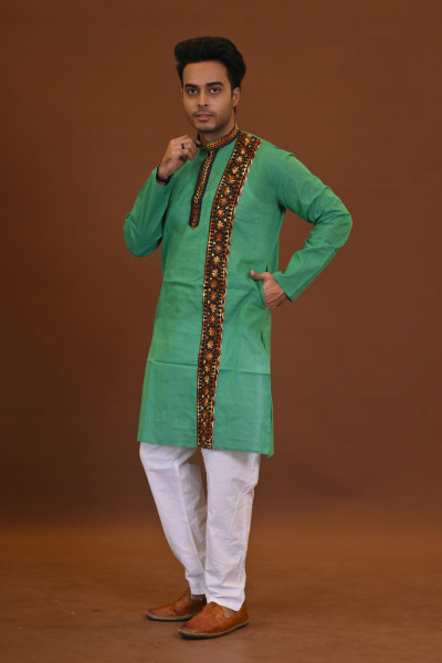 Kantha Applique Kurta