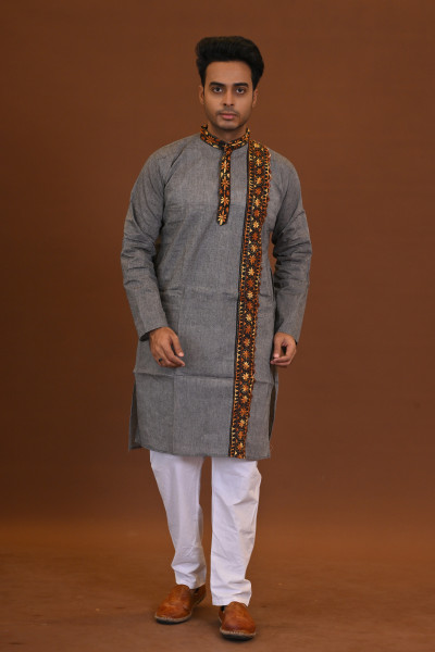 Kantha Applique Kurta