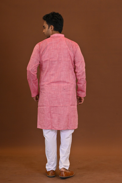 Fish Applique Cotton Kurta