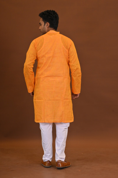 Fish Applique Cotton Kurta