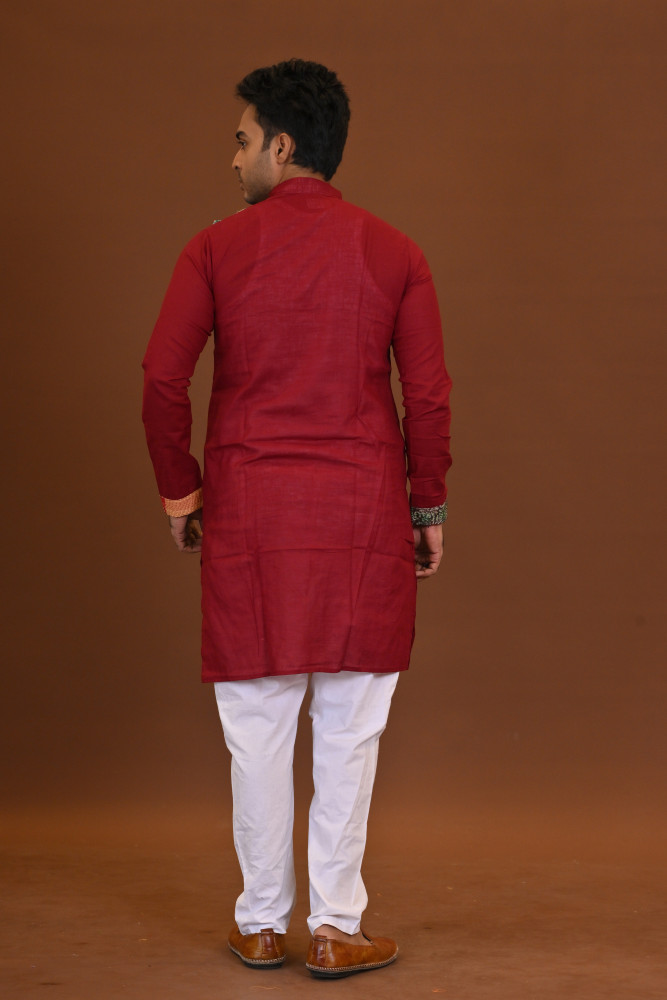 Slub Nakshi Kantha Kurta