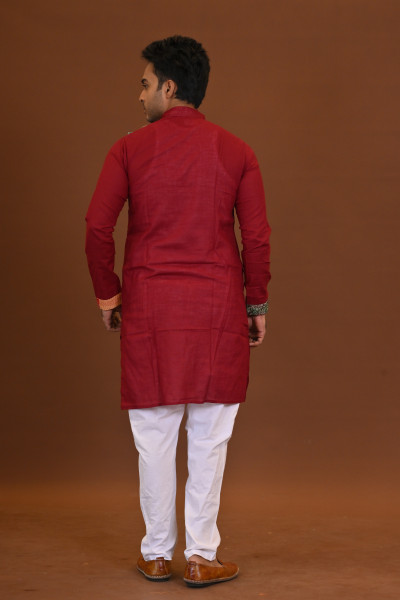Slub Nakshi Kantha Kurta