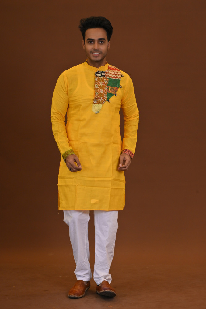 Slub Nakshi Kantha Kurta