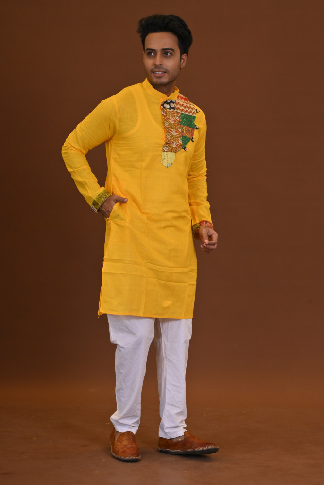 Slub Nakshi Kantha Kurta