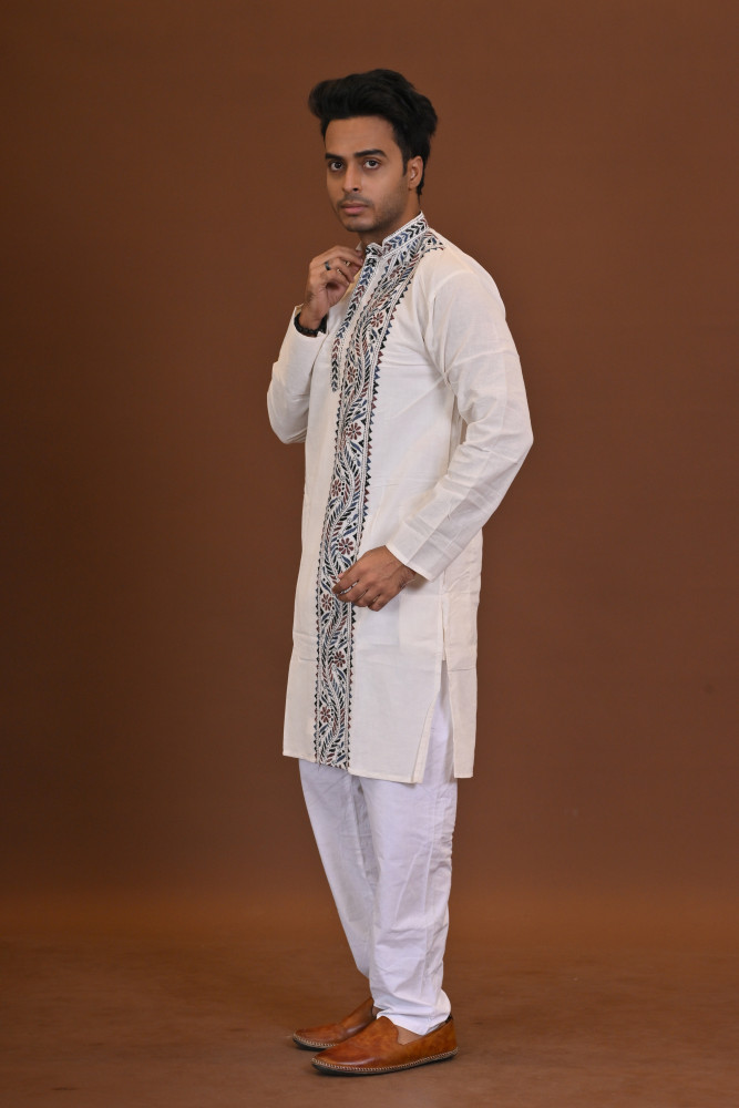 Handloom Kantha Kurta