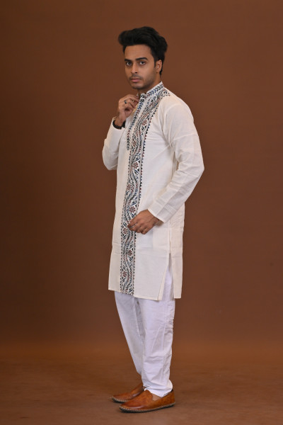 Handloom Kantha Kurta
