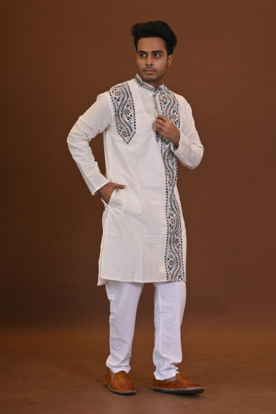 Handloom Kantha Kurta