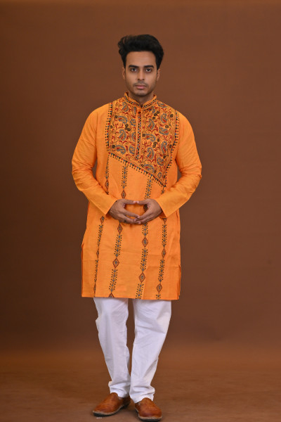 Handloom Kantha Kurta
