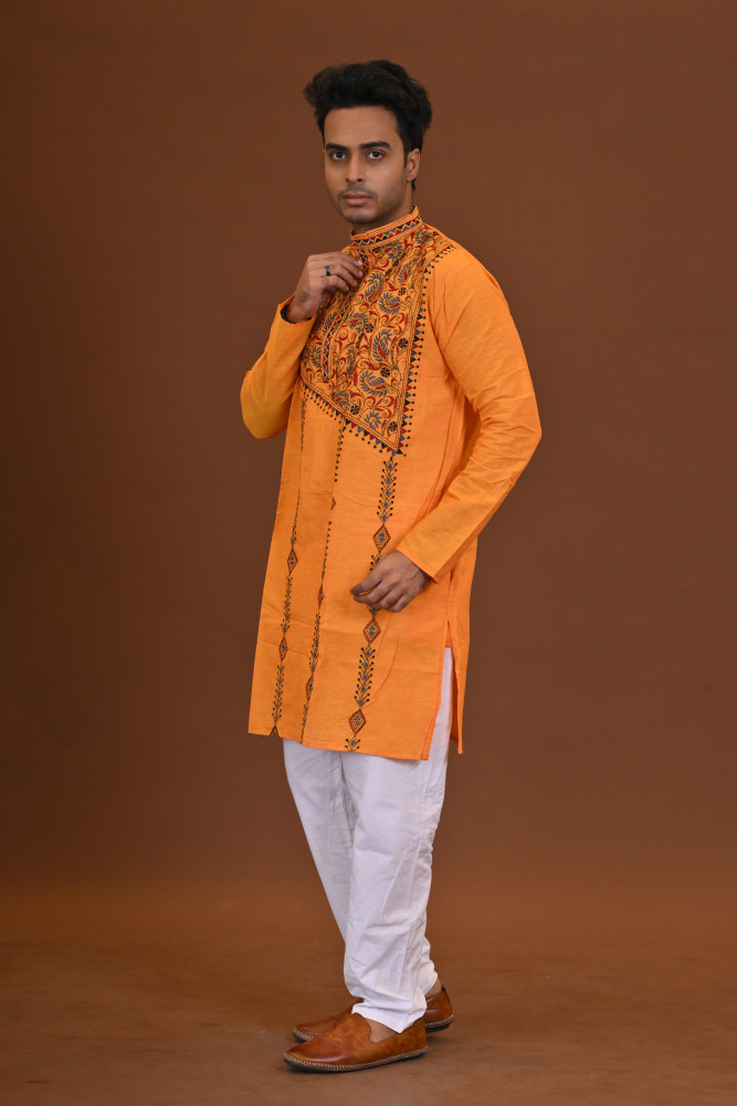 Handloom Kantha Kurta