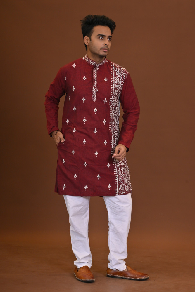 Handloom Kantha Kurta