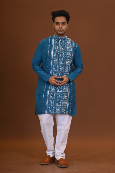 Handloom Kantha Kurta