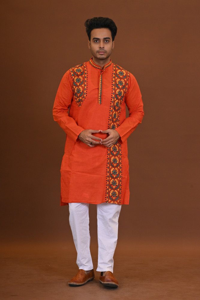 Handloom Kantha Kurta