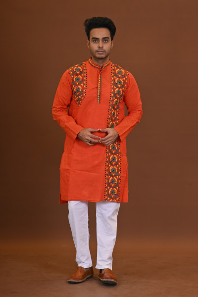 Handloom Kantha Kurta