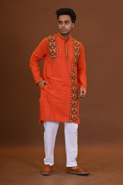 Handloom Kantha Kurta