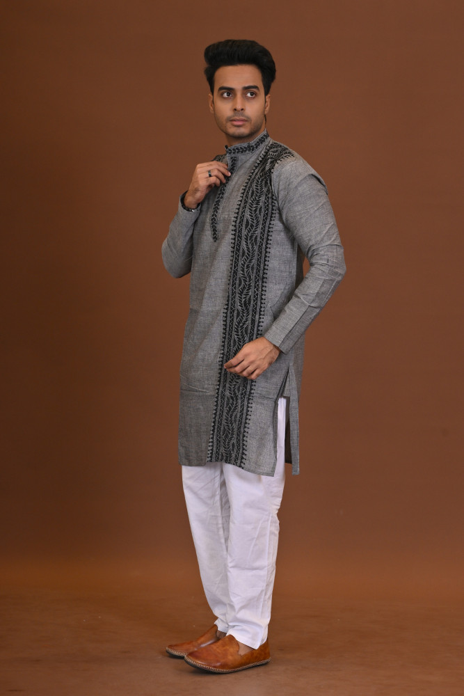 Handloom Kantha Kurta