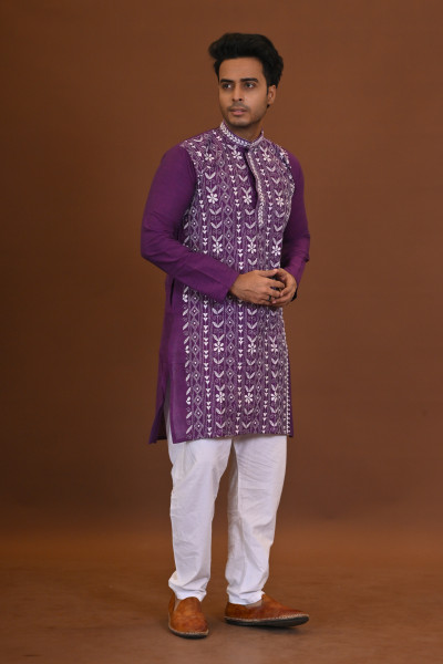 Handloom Kantha Kurta