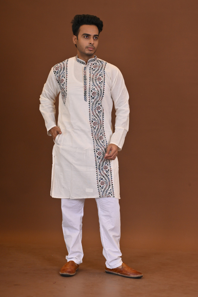 Handloom Kantha Kurta