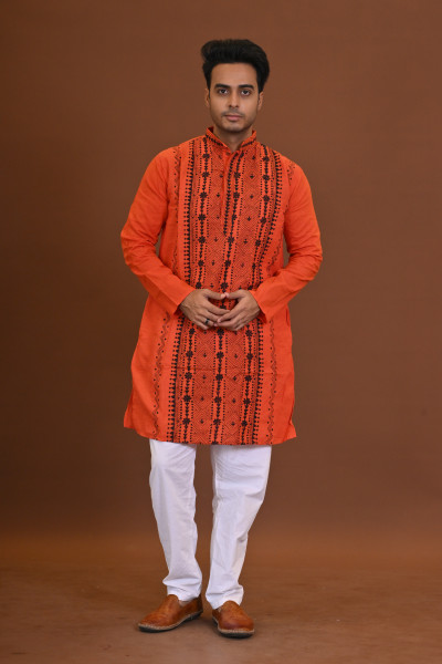 Handloom Kantha Kurta