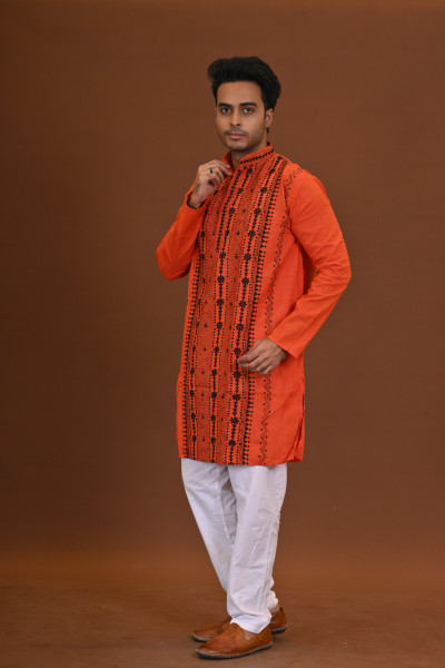Handloom Kantha Kurta