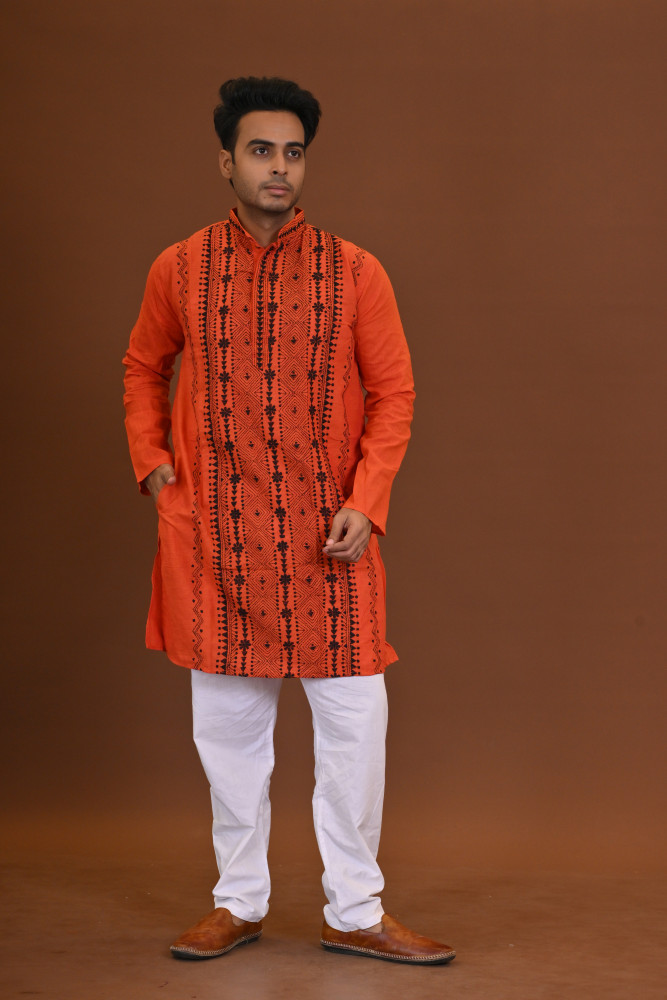 Handloom Kantha Kurta
